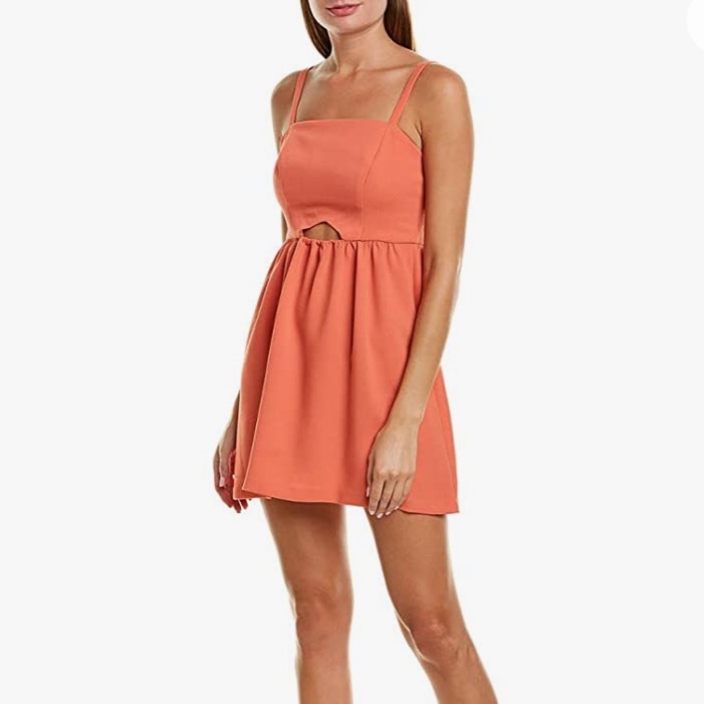 BCBGeneration Dress Cut-Out Square Neck - NWT